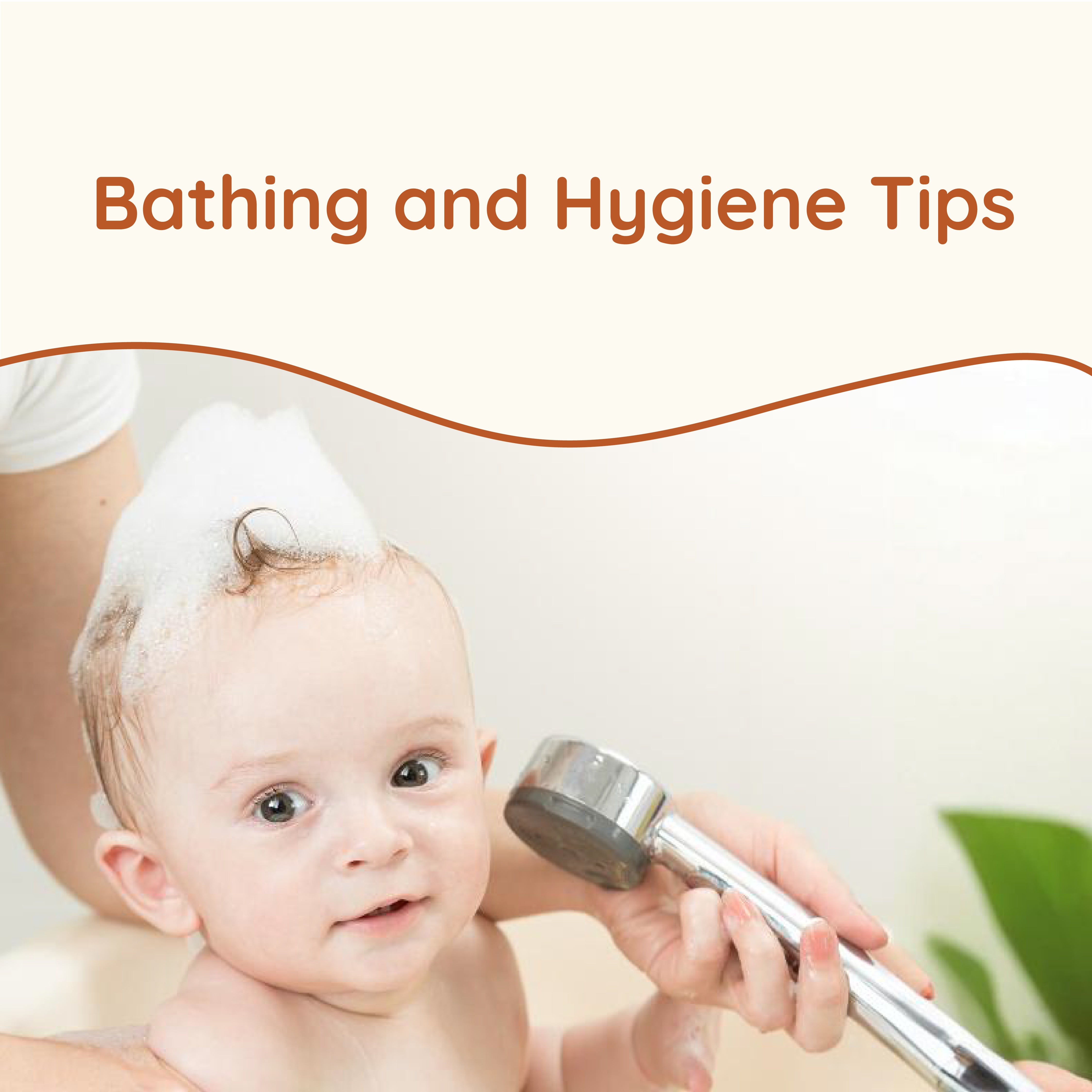 When should you give a newborn the first bath?