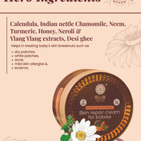 Skin repair cream for babies - Calendula, Indian nettle and Neem ( 50g )