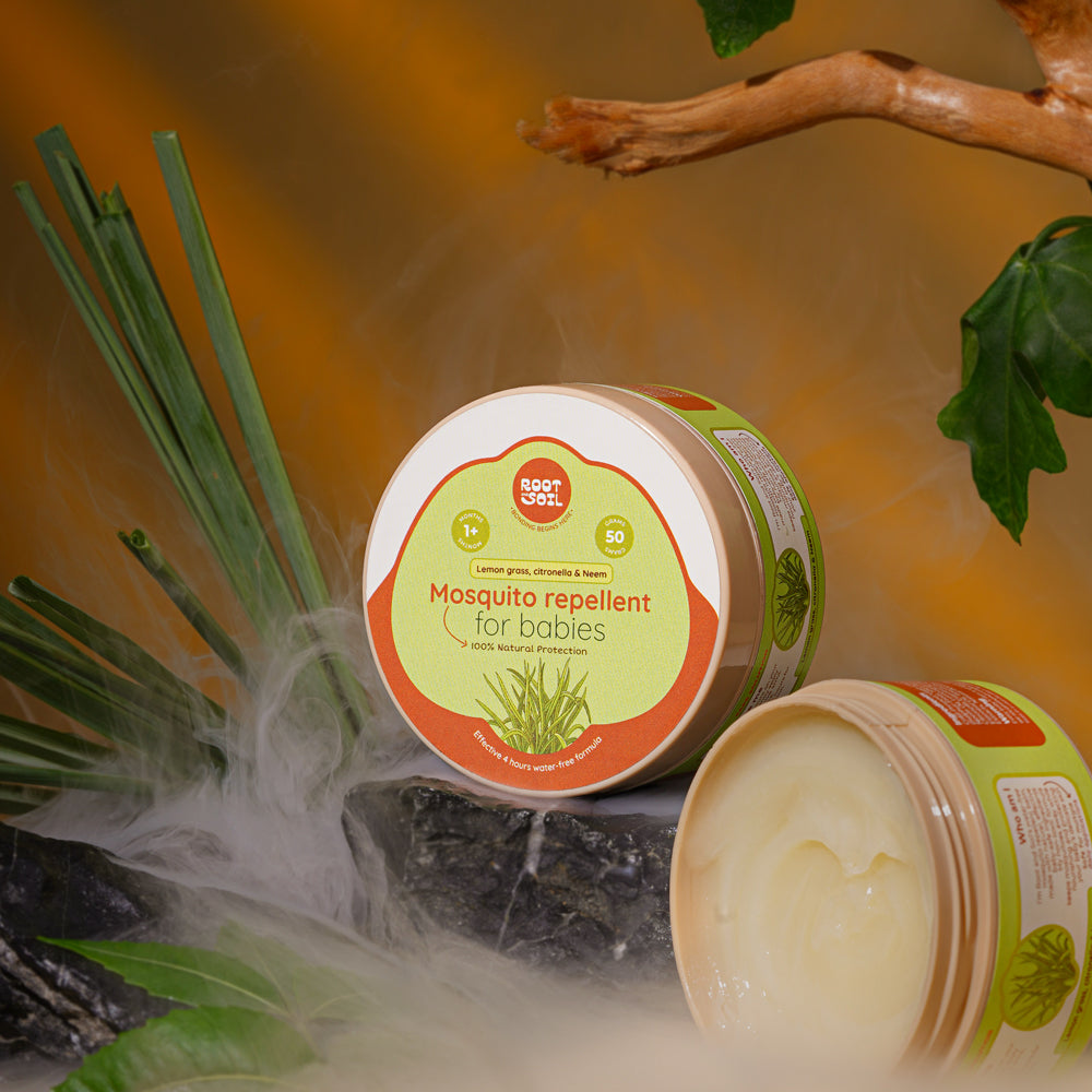 Mosquito Repellent for Babies with Lemongrass & Citronella | Natural Insect Protection | 1+ m