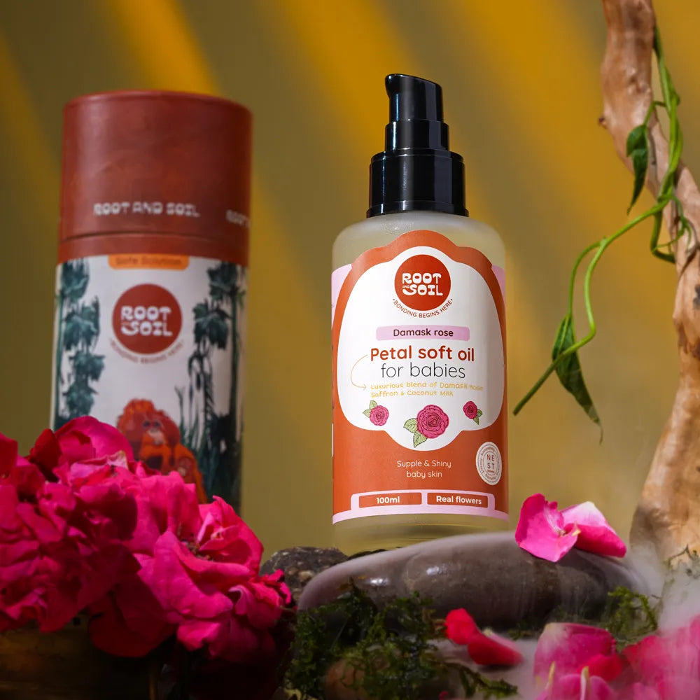 Petal Soft Massage Oil | For Supple Soft Baby Skin | 0+ m | 100 ml
