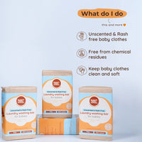 Baby Laundry Wash Bar | Unscented & Rash free baby clothes | 100 g