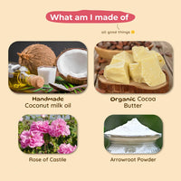Rose of Castile Face Cream | Butter based for Deep Moisturization | 0+ m | 45 g