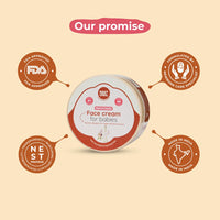 Rose of Castile Face Cream | Butter based for Deep Moisturization | 0+ m | 45 g