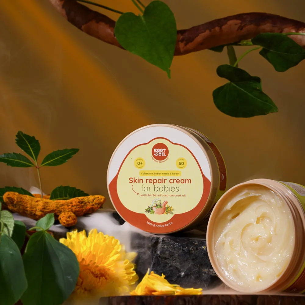 Root and Soil Skin Repair Cream for Babies 50g – heals rashes, dryness and minor skin irritations