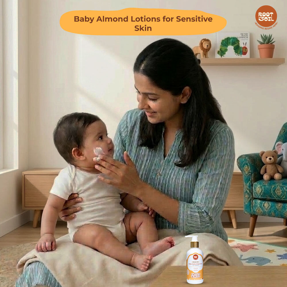 Baby Almond Lotions for Sensitive Skin