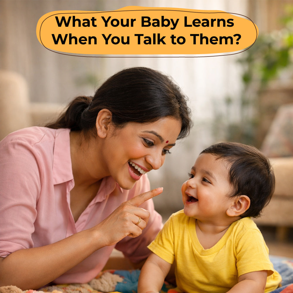 What Your Baby Learns When You Talk to Them?