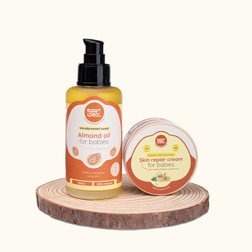 Revive & Repair Set (Almond Oil + Baby Skin Repair Cream)