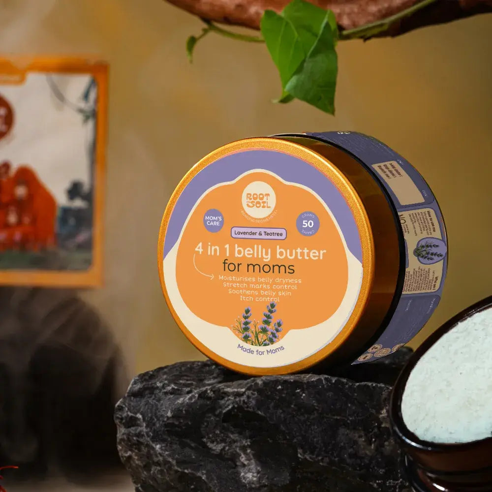 Soothening Belly Butter (4 In 1) | Stretch Mark Control & Soothens Belly Itchiness | 50 g