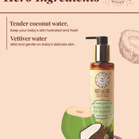 Tender coconut & Vettiver Bodywash for babies - 175 ml (0 to 8 years)
