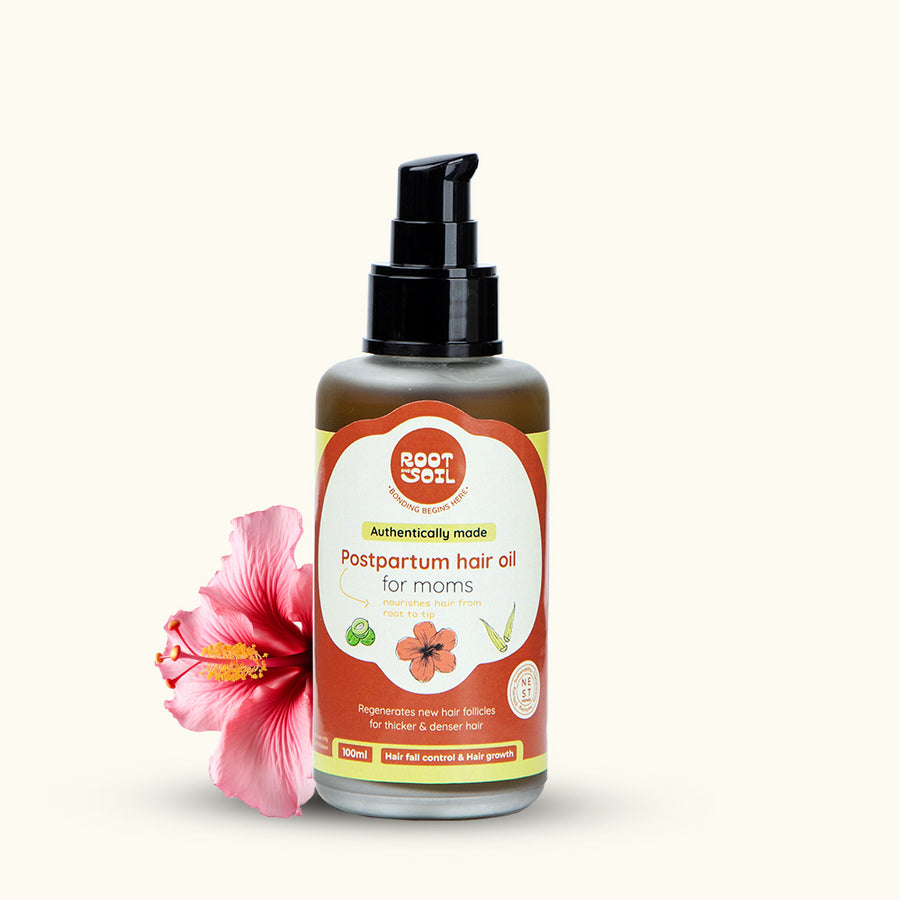Postpartum Hair Oil For Moms | Hairfall Control & Hair Growth Support | 100 ml