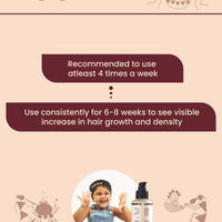 Coconut hair oil for babies - 0+ months