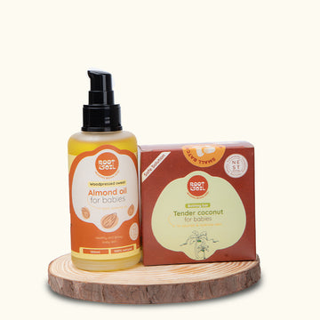Tropical Bliss Bundle Almond Oil + Tender Coconut Bar