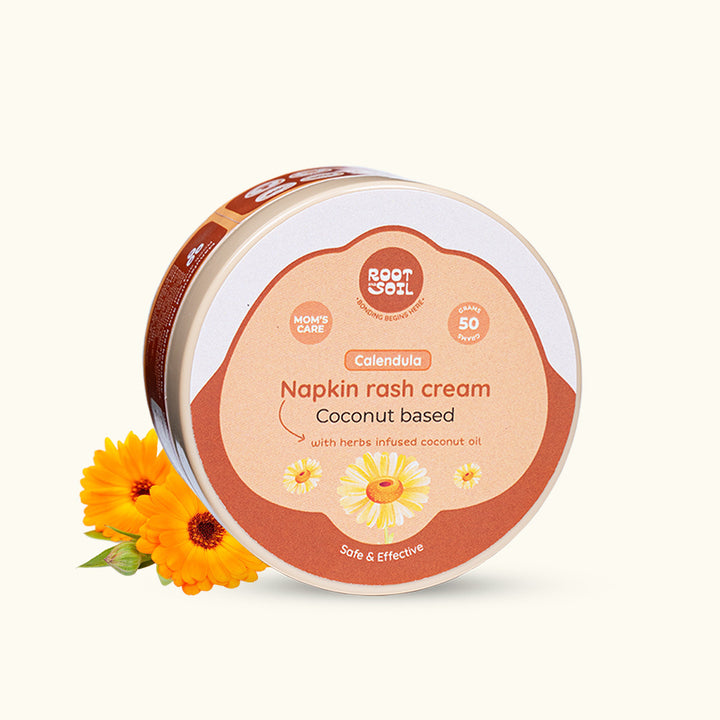 Napkin Rash Coconut Balm for Moms |Safe & effective for Napkin rashes | 50 g