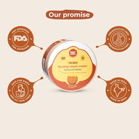 Nursing Nipple Balm (With Desi Ghee) | Soothes Sore & Cracked Nipples - Breastfeeding Safe | 50 g