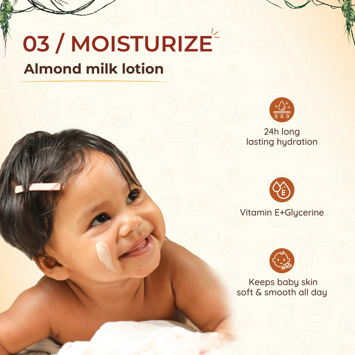 ROOT and SOIL | Baby’s 3-Step Care Combo – Almond Oil, Head-to-Toe Wash & Lotion