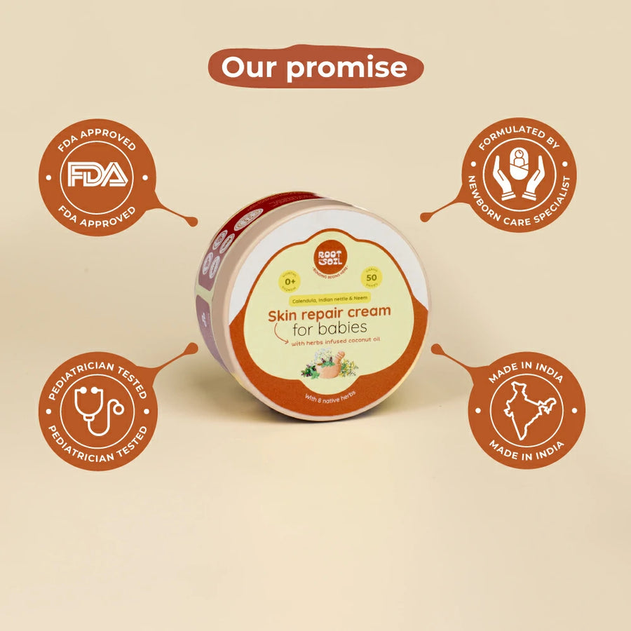 Skin Repair Cream | Soothens & Heals Baby Skin | 50 g