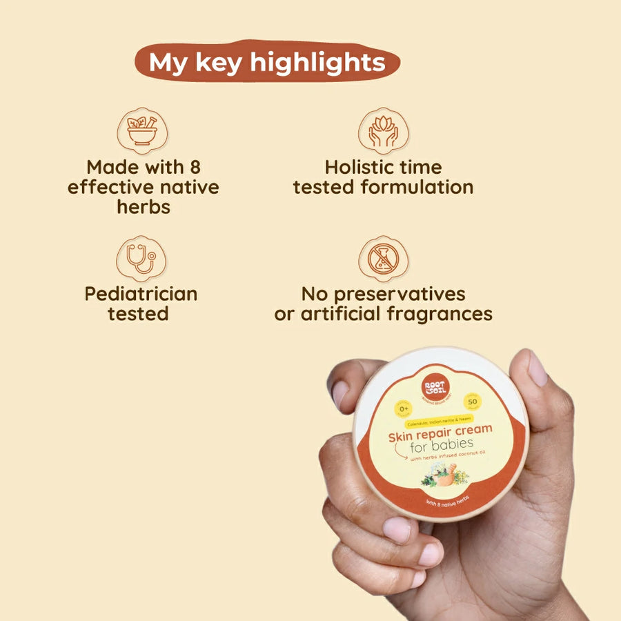 Skin Repair Cream | Soothens & Heals Baby Skin | 50 g