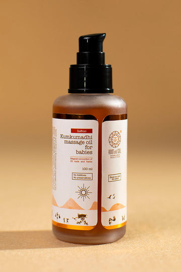 Kumkumadi massage oil for babies - 100 ml (3+ months)