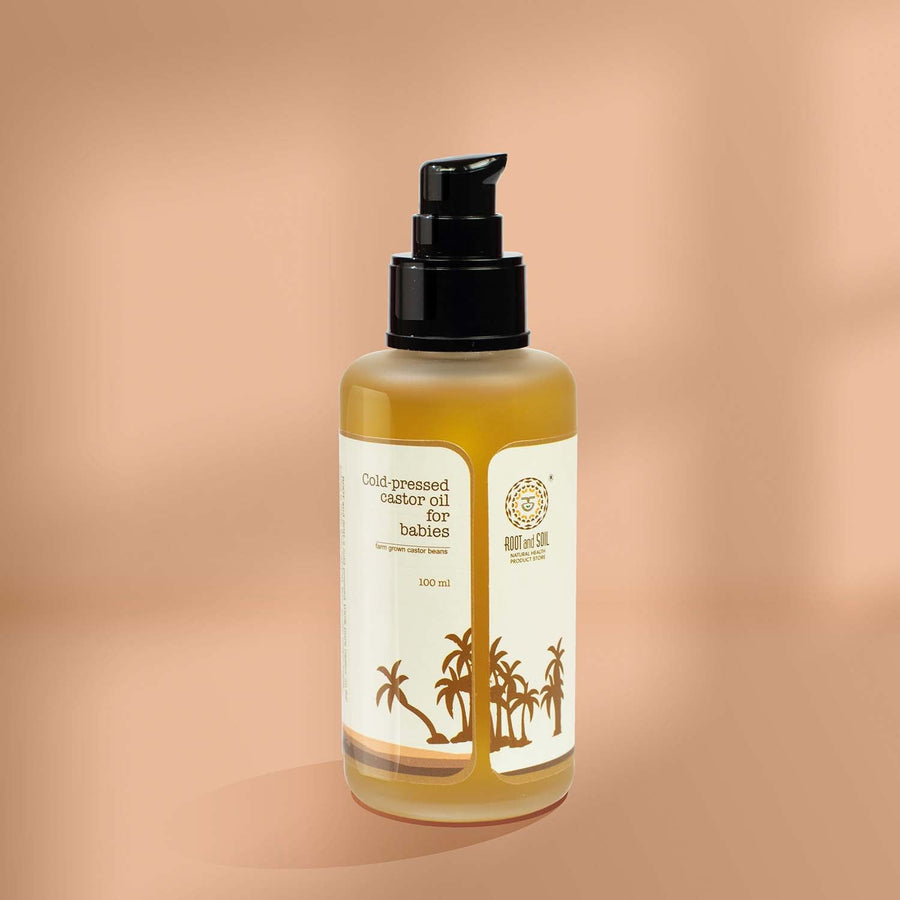 Coldpressed castor oil for babies (0+ months) 100 ml ROOT and SOIL